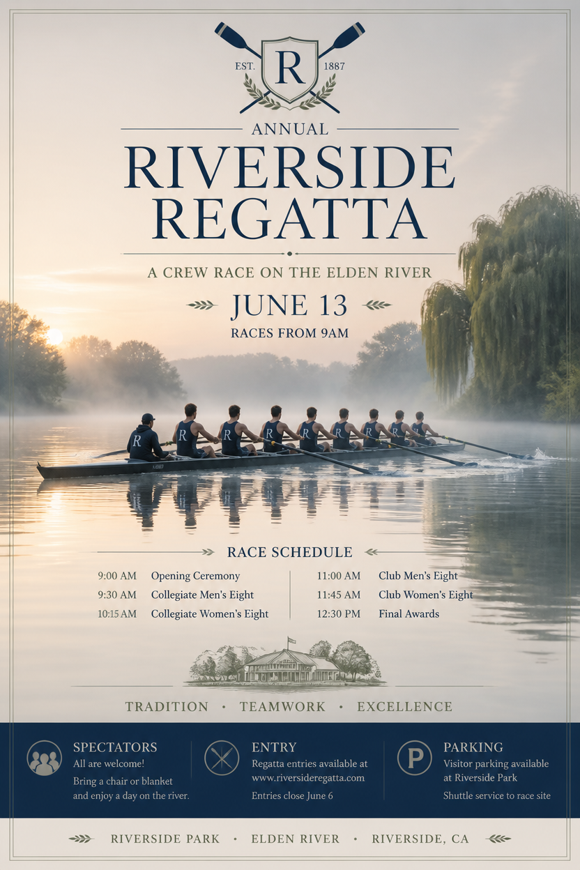 Example generated from “Design illustration · Riverside Regatta — API Models · CC BY 4.0”