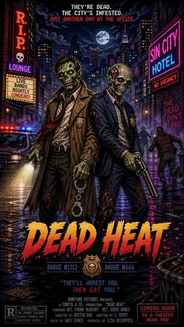 Example generated from “Pixel Art Movie Poster Prompt”