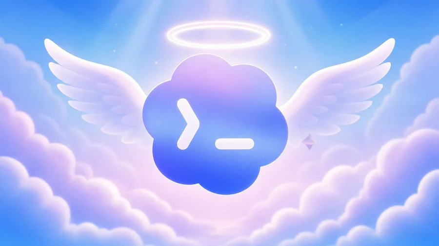 Example generated from “Angelic Cloud Terminal Icon”