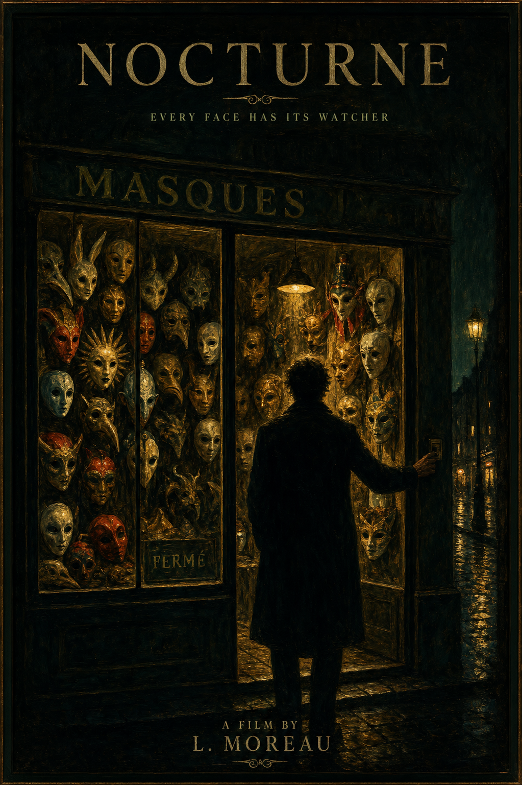 Example generated from “Closing Mask Shop Film-Poster Concept — Shuryne · MIT”