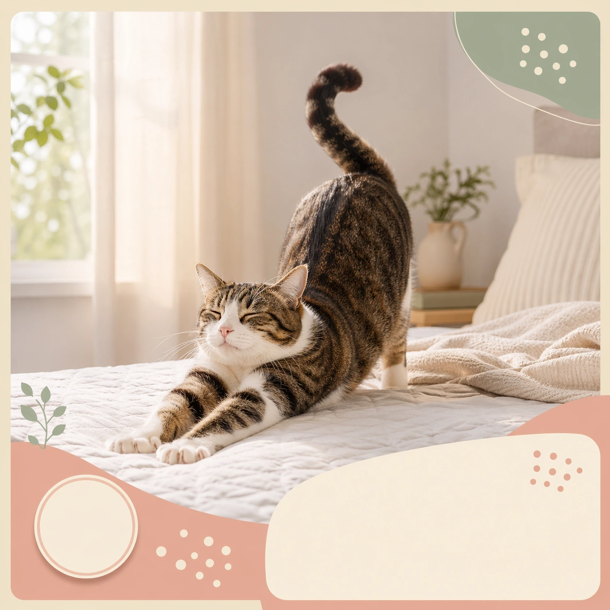 Morning Stretch Pet Carousel Cover — ChaosRealmsAI · MIT