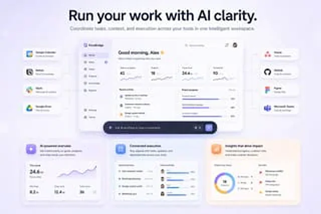 Example generated from “SaaS AI Dashboard Landing Page”