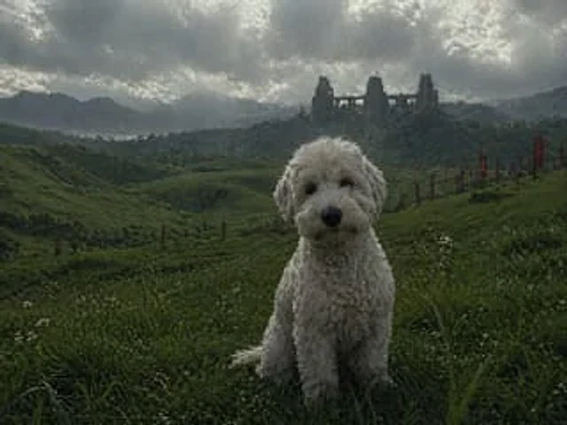 Example generated from “Pet in Cinematic Scene”