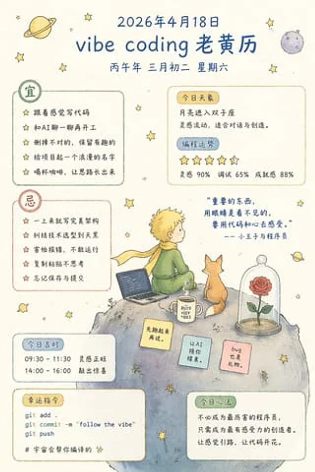 Example generated from “Whimsical Programmer Almanac Infographic”