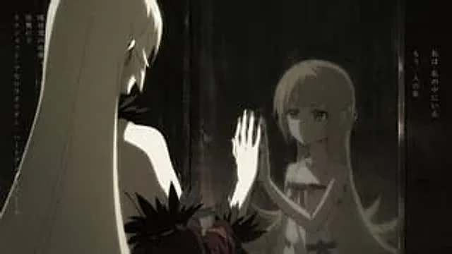 Example generated from “Anime Mirror Reflection of Younger Self”