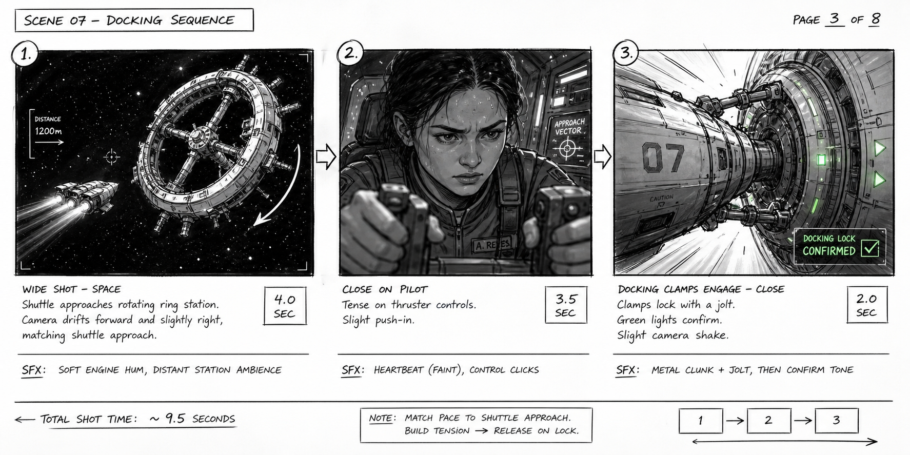Example generated from “Space Station Docking Storyboard — API Models · CC BY 4.0”