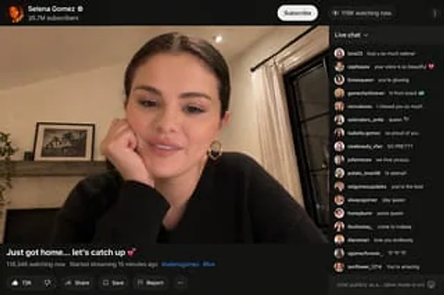 Example generated from “Celebrity Livestream Concept”