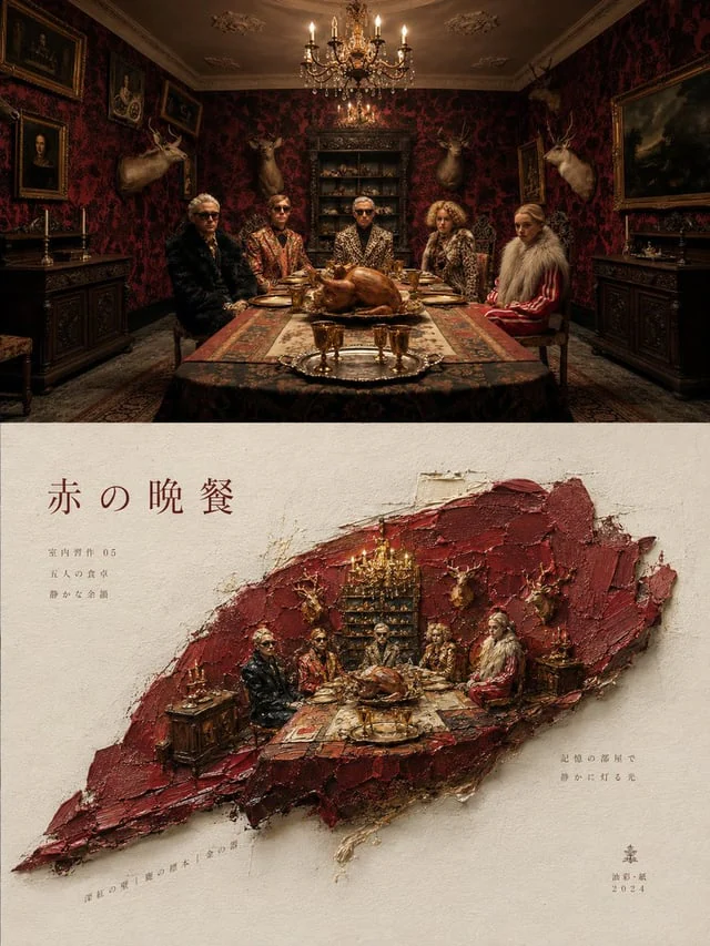 Example generated from “Artistic Magazine Design Poster Layout”