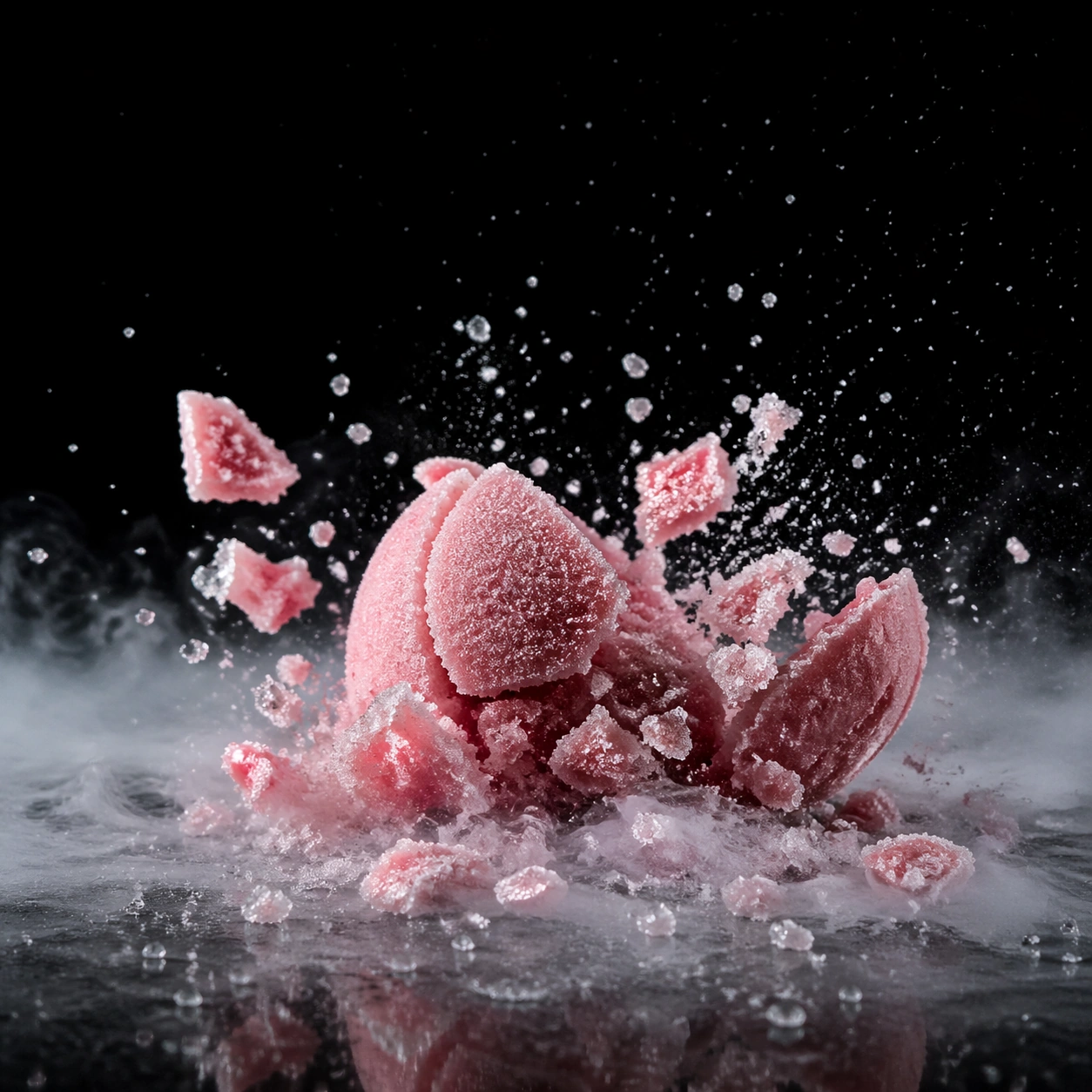 Frozen Sorbet Impact Study — ChaosRealmsAI · MIT