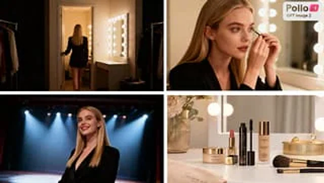 Example generated from “Luxury Beauty Ad Storyboard”