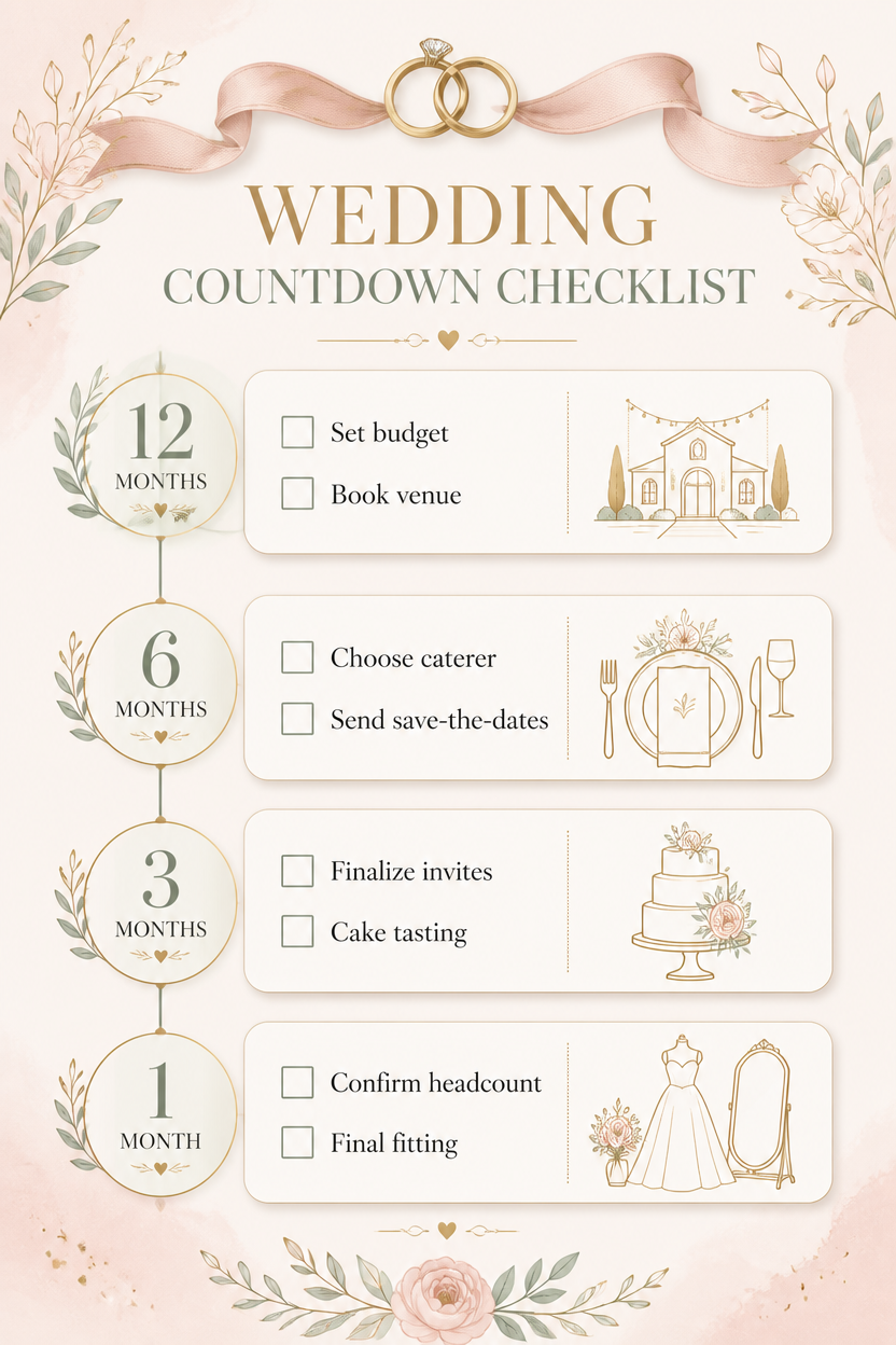 Design illustration · Wedding Planning Checklist — API Models · CC BY 4.0