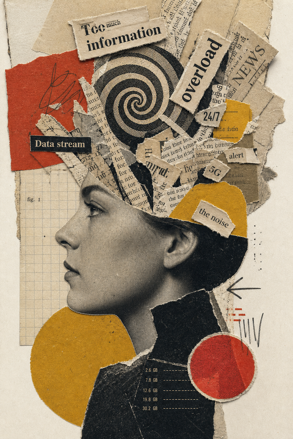 Example generated from “Information Overload Editorial Collage — Shuryne · MIT”
