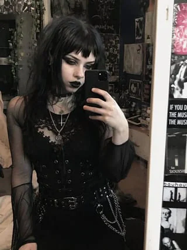 Example generated from “Goth Style Transformation”