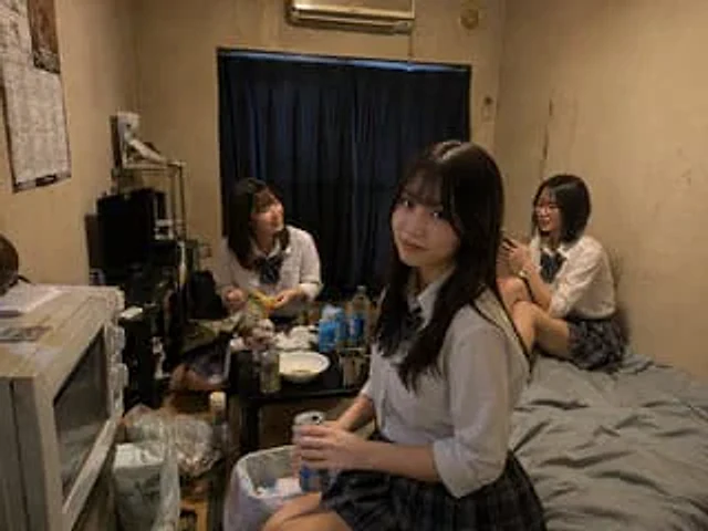 Example generated from “Messy Room Student Hangout”