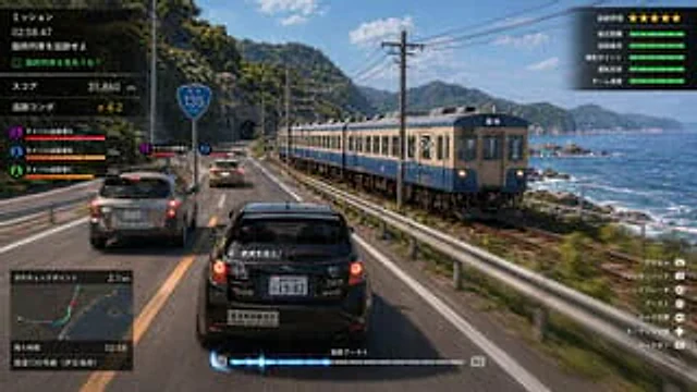Example generated from “Train Photography Game Simulation”