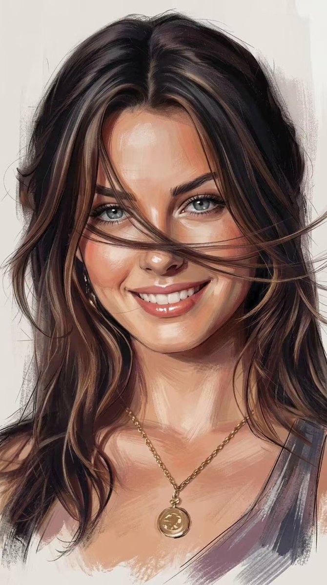 Expressive Painterly Realistic Hybrid Portrait — Reference Image Required