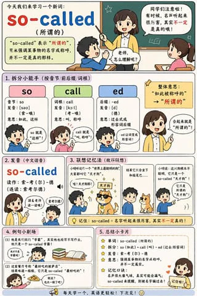 Example generated from “English Vocabulary Educational Infographic”