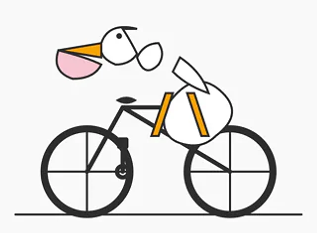 Example generated from “Minimal SVG Pelican on Bicycle”