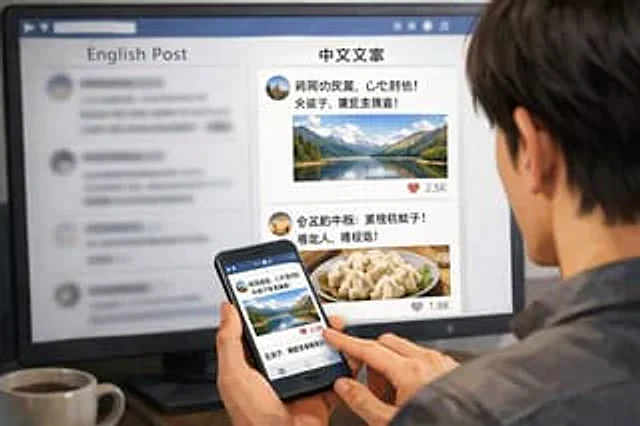 Example generated from “Cross-Device Social Media Feed”