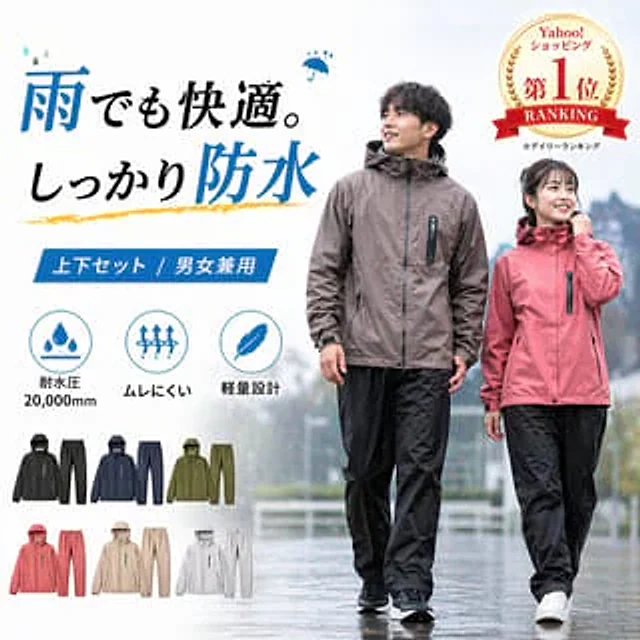 Example generated from “Japanese Waterproof Rainwear Ad”