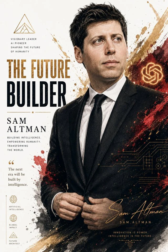 Example generated from “Billionaire Executive Portrait”