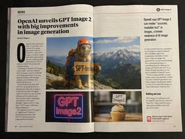 Example generated from “Authentic Magazine Spread Photography”