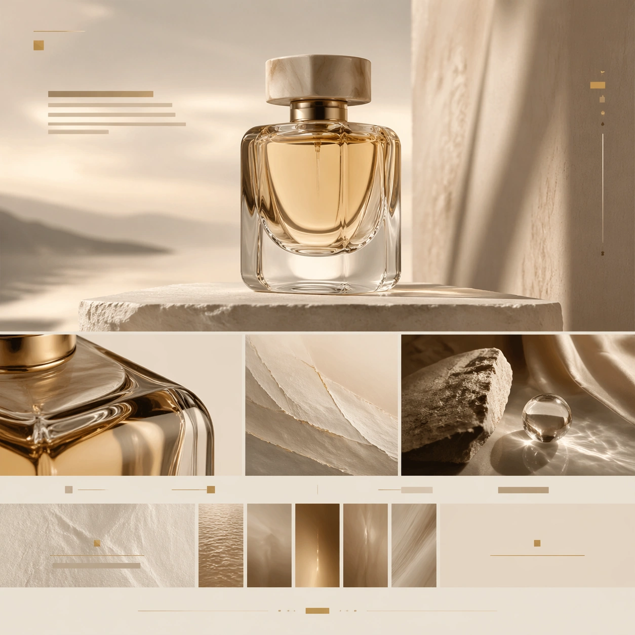 Sculpted Fragrance Brand Website Concept — ChaosRealmsAI · MIT