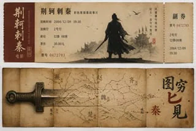 Example generated from “Nostalgic movie ticket stub prompt”