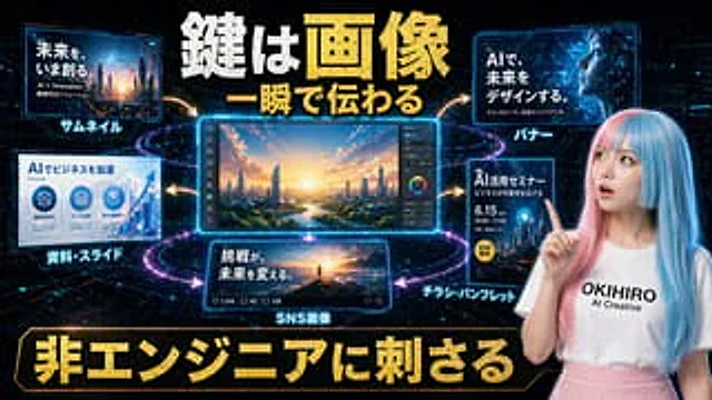 Example generated from “Japanese AI Creative Promo Slide”