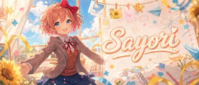 Example generated from “Dreamy Anime Sayori Banner”