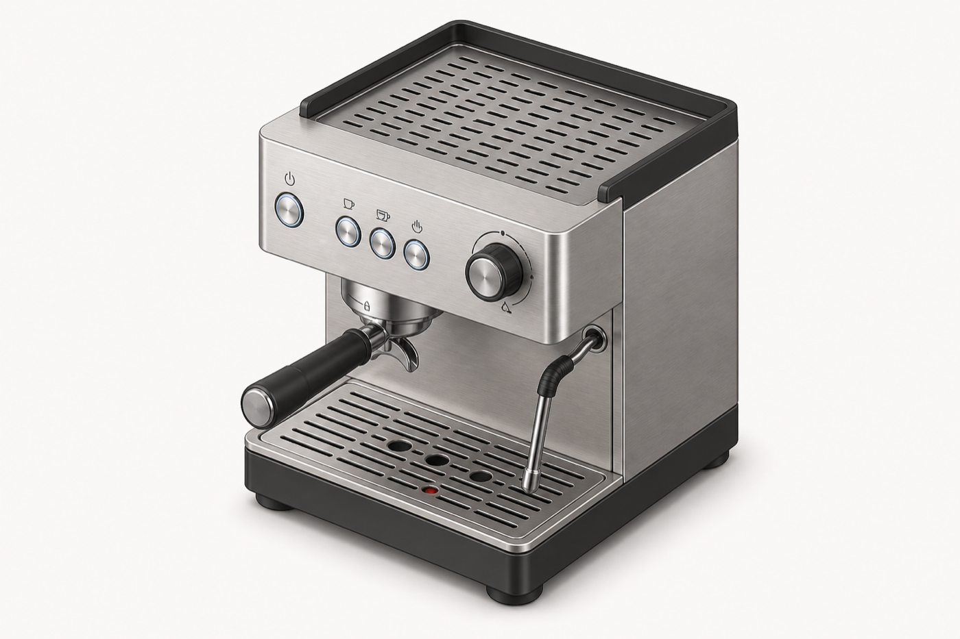 Example generated from “Style demo · Isometric — espresso machine”