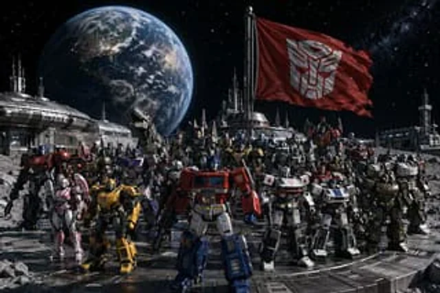 Example generated from “Transformers Space Scenes Prompt”
