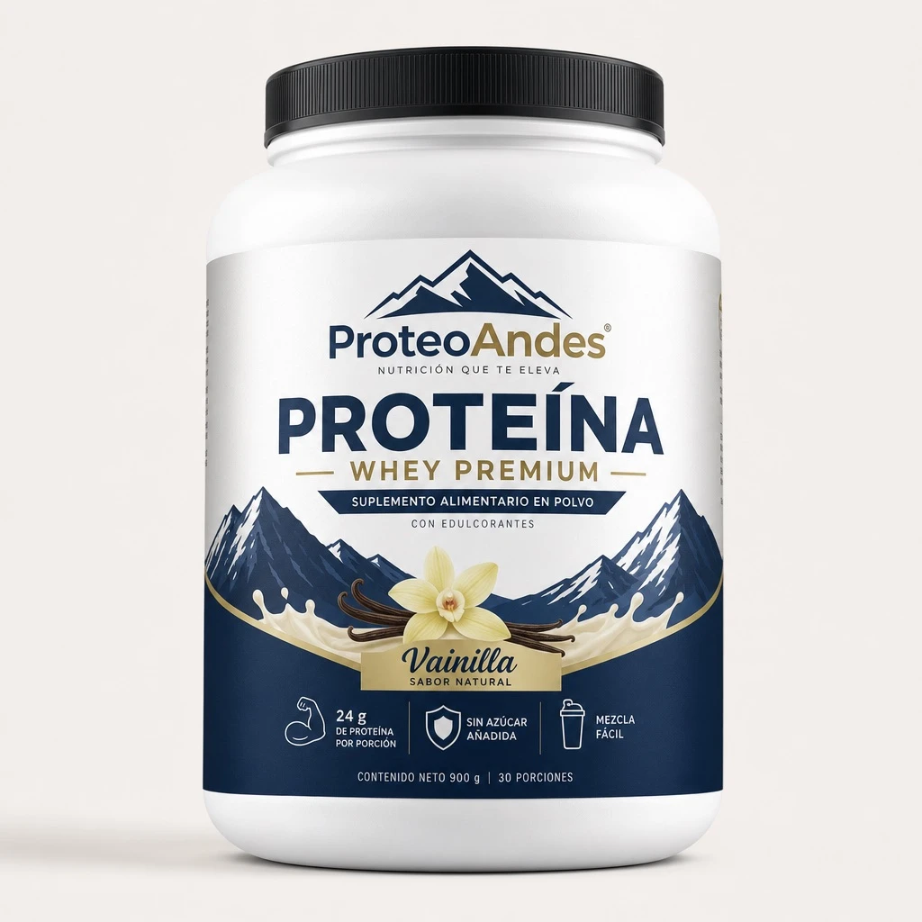 Fictional Protein-powder Packaging — Spanish-lettered Preview — ClawLabs AI · MIT
