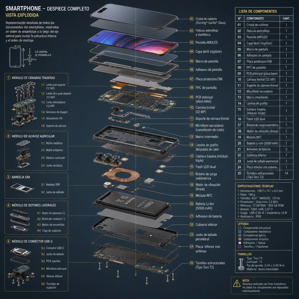 3D Exploded Assembly Diagram — ClawLabs AI · MIT