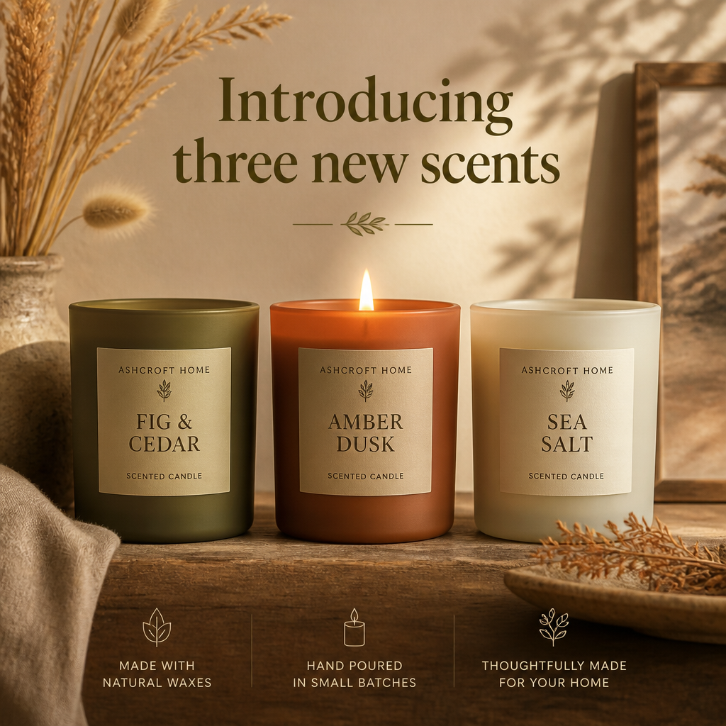 Example generated from “Candle Scent Launch Trio — API Models · CC BY 4.0”