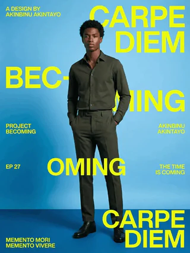 Example generated from “Carpe Diem Fashion Typography Poster”