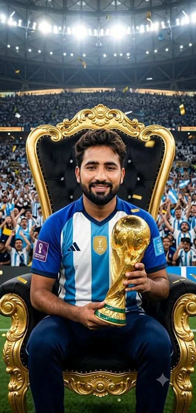 Example generated from “FIFA World Cup Victory Throne”