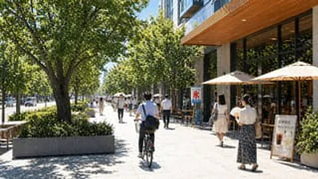 Example generated from “Sunny Japanese Cafe Street Scene”