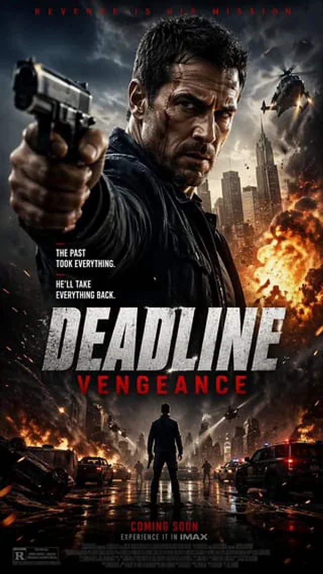 Example generated from “Revenge Action Movie Poster”