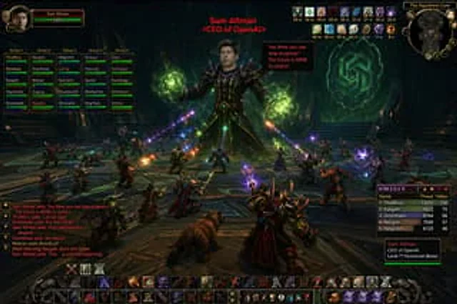 Example generated from “World of Warcraft Style Raid”