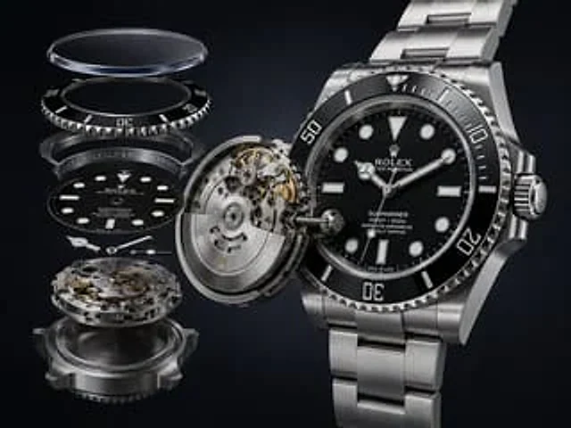 Example generated from “Exploded Luxury Dive Watch Render”