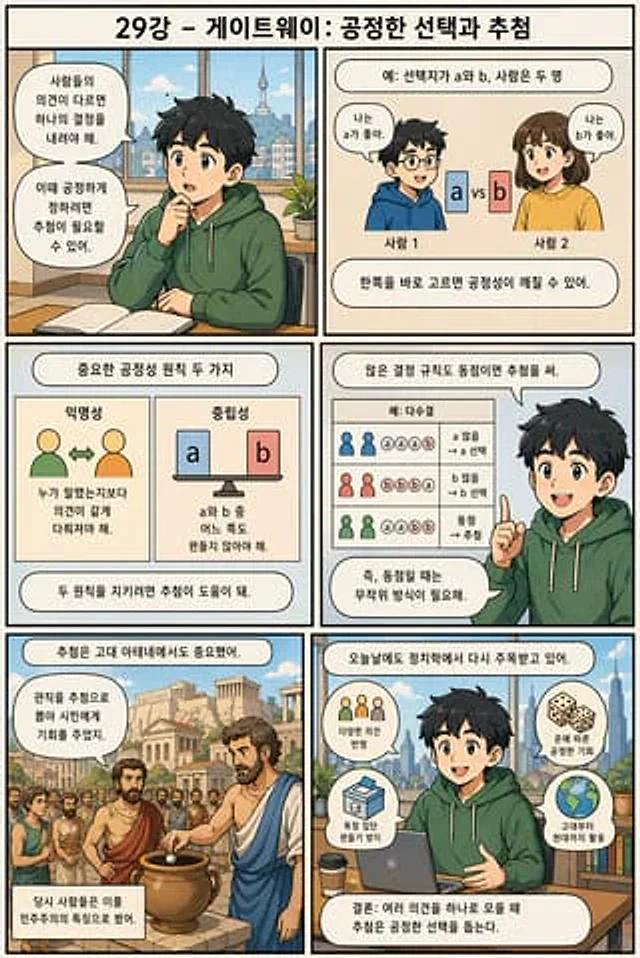 Example generated from “Korean Infographic on Fair Selection”