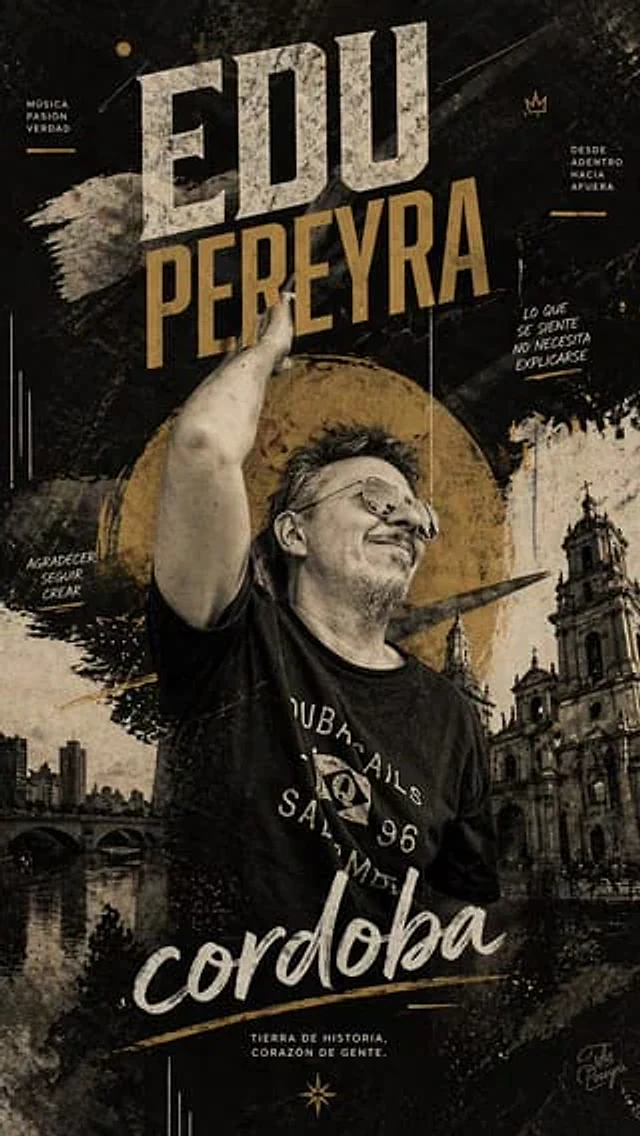 Example generated from “Gritty Córdoba Music Poster”