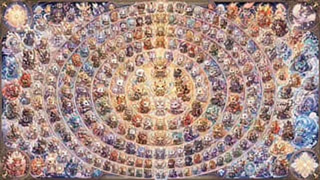Example generated from “108 Chibi Fantasy Mandala”