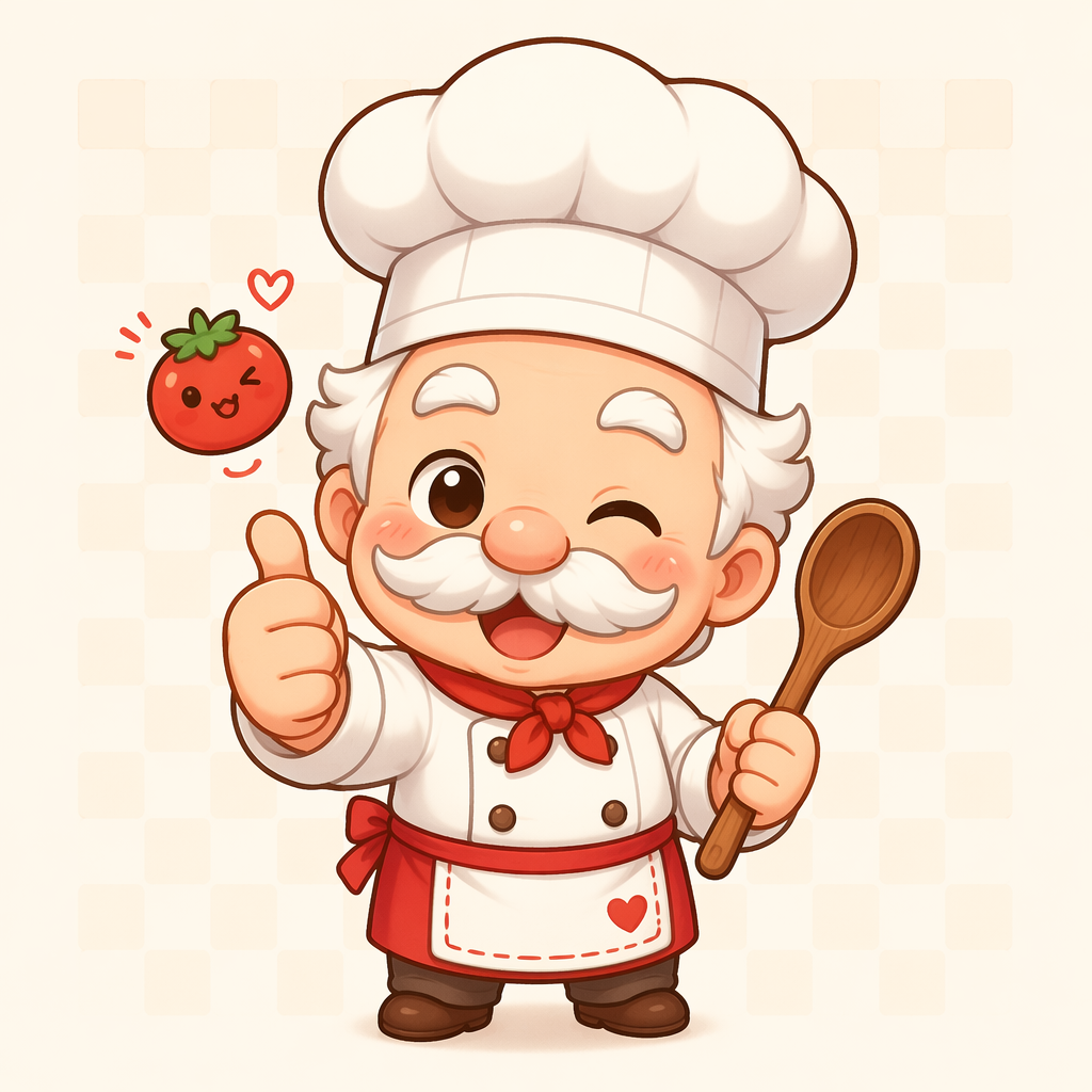 Example generated from “Grandpa Chef Chibi Avatar — API Models · CC BY 4.0”