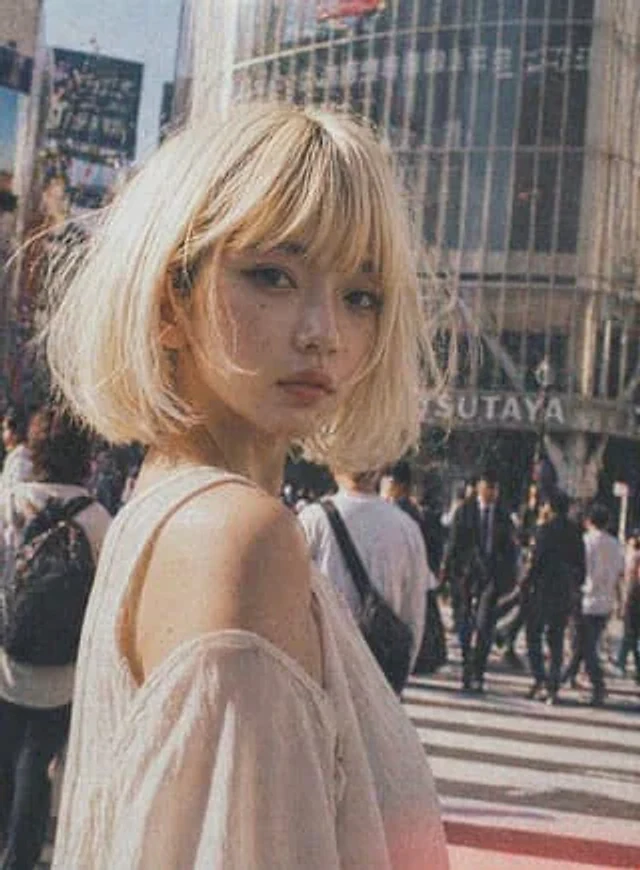Example generated from “Vintage Shibuya Street Portrait”