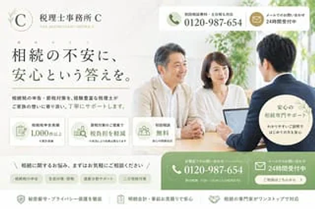 Example generated from “Japanese Inheritance Tax LP Hero”