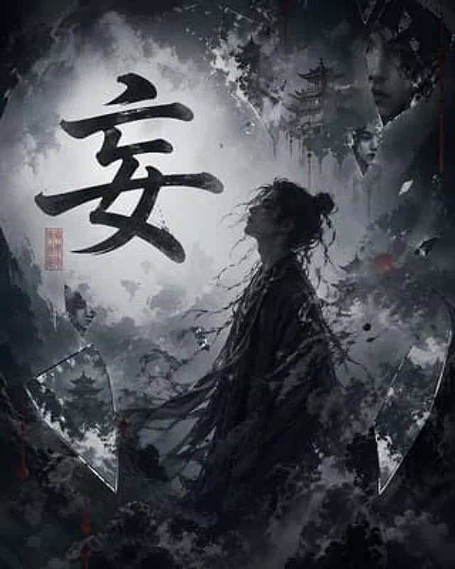 Example generated from “Chinese Calligraphy Dark Fantasy Poster”