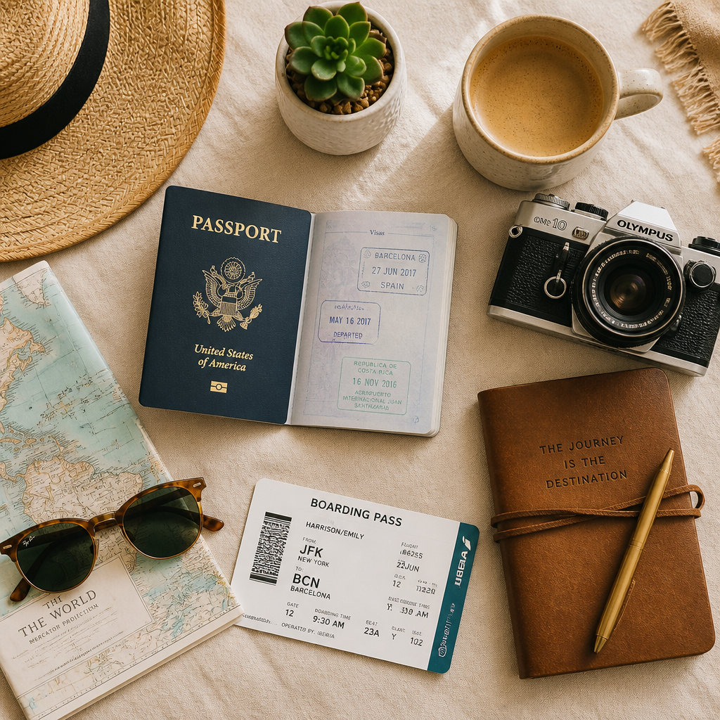 Example generated from “Travel Essentials Flatlay — API Models · CC BY 4.0”