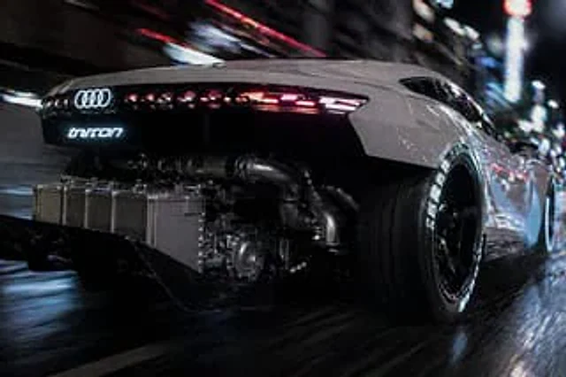 Example generated from “Cyberpunk Audi Rear Chase Shot”